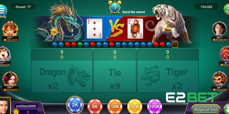 Rồng Hổ E2BET – Tựa Game Bài Siêu Tốc Được Ưa Chuộng 3 Những điểm nổi bật khiến Rồng Hổ E2BET được săn đón